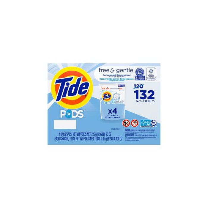 Tide Pods Free & Gentle Laundry Detergent Pacs