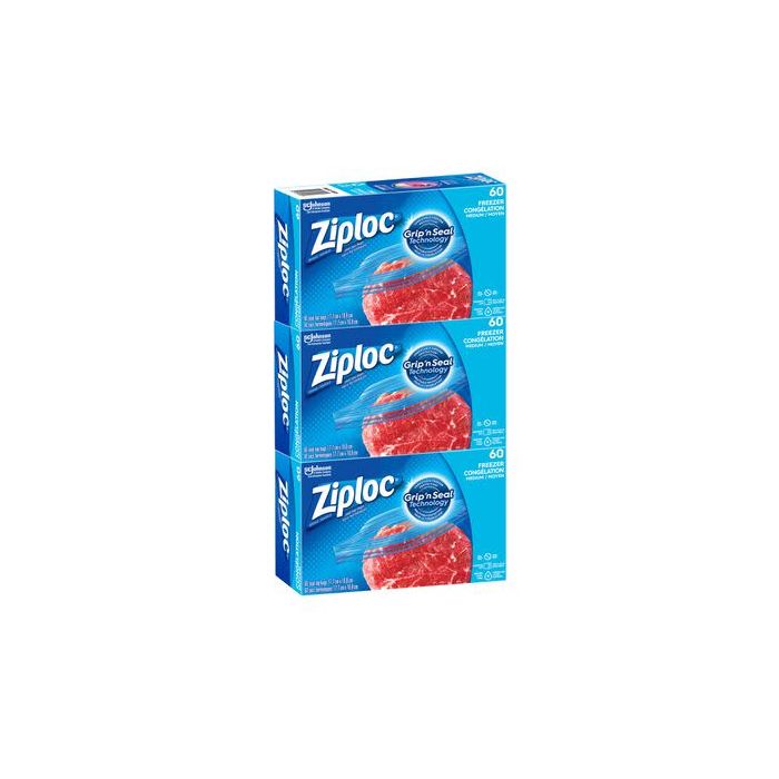 Ziploc Easy-Open Medium Freezer Bags