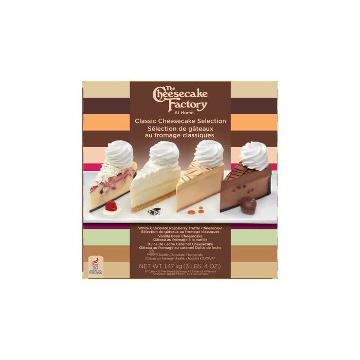 The Cheesecake Factory Frozen Classic Cheesecake Selection