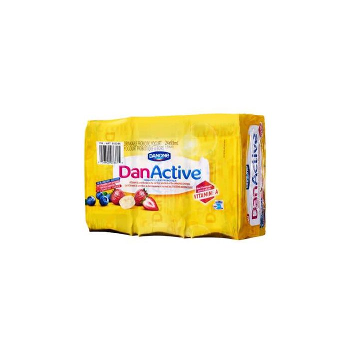 DanActive Drinkable Probiotic Yogurt Variety Pack