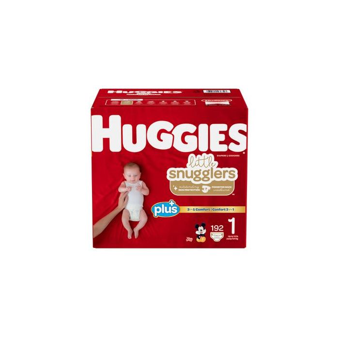 Huggies Plus Size 1 Little Snugglers Diapers