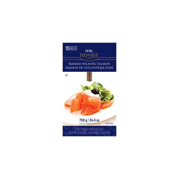 Dom Reserve Frozen Smoked Salmon