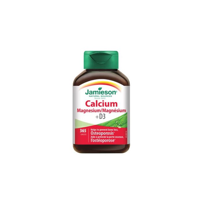Jamieson Calcium Magnesium With Vitamin D3 Tablets