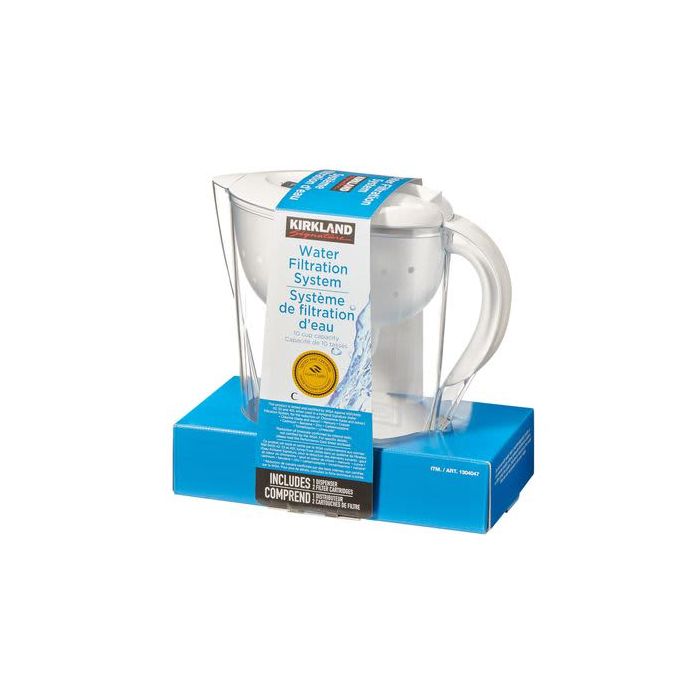 Kirkland Signature Water Filter Pitcher With 2 Filters