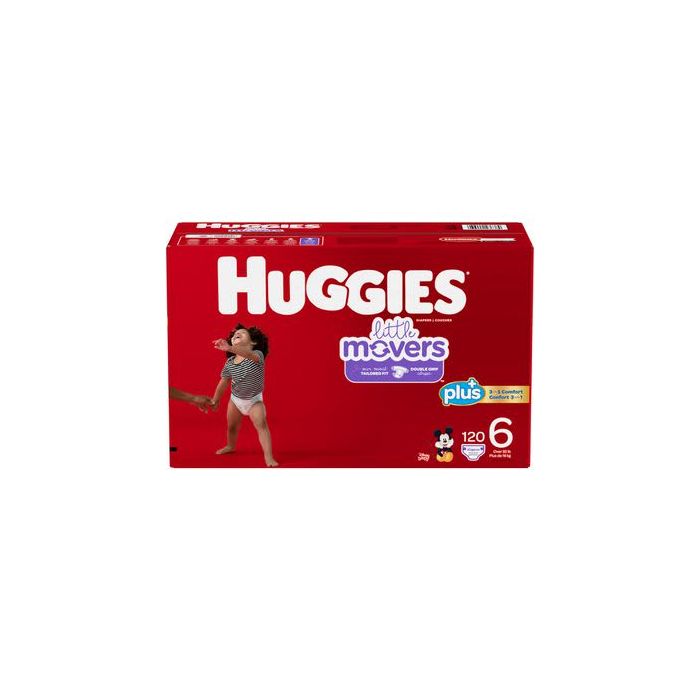 Huggies Size 6 Little Movers Plus Diapers