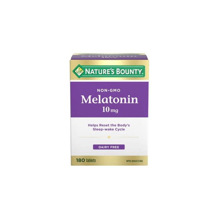 Nature's Bounty 10mg Melatonin Tablets