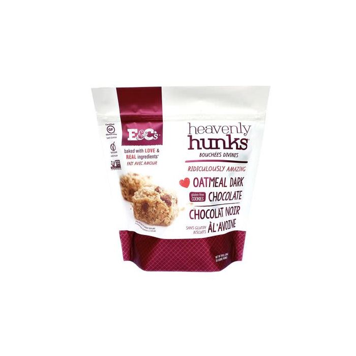 E&C's Heavenly Hunks Oatmeal Dark Chocolate Cookies