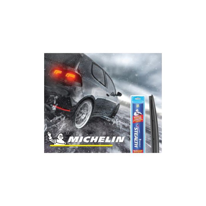 Michelin 14" Stealth Hybrid Windshield Wiper Blade With Smart Flex Design