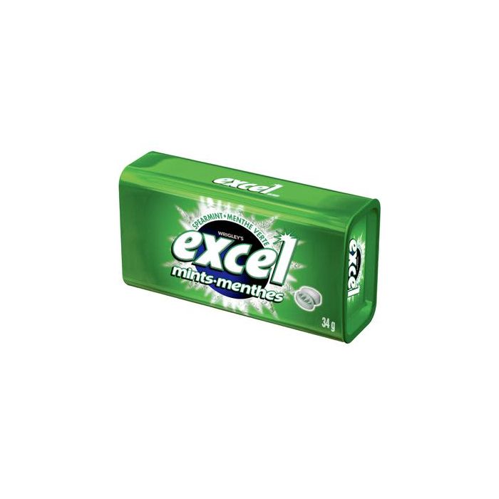 Excel Spearmint Mints