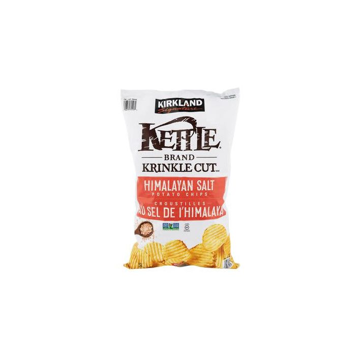 Kettle Brand Krinkle Cut Himalayan Salt Potato Chips