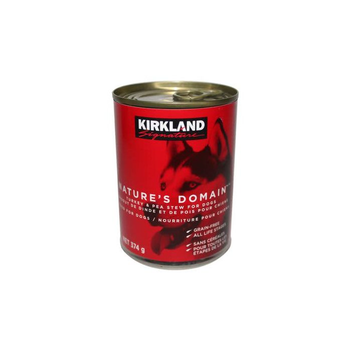 Kirkland Signature Nature’s Domain Turkey & Pea Stew Canned Dog Food