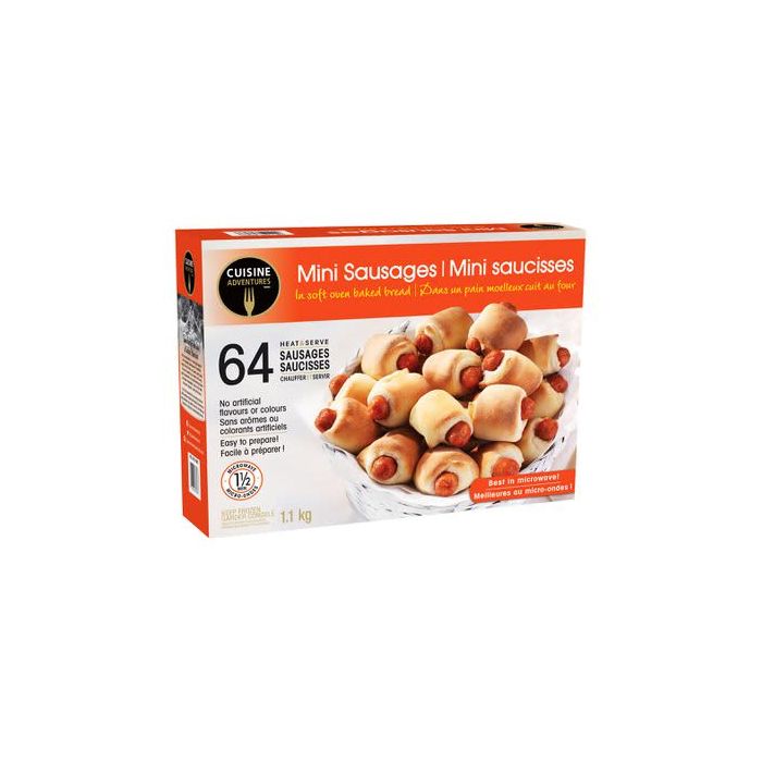 Cuisine Adventures Frozen Mini Sausages In Pastry Cuisine Adventures Frozen Mini Sausages In Pastry
