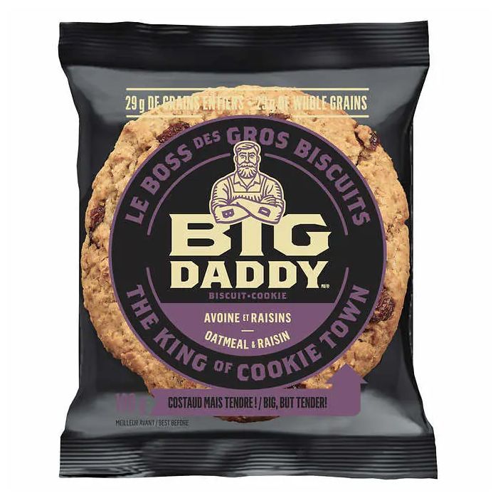 Big Daddy Oatmeal Raisin Cookies 8 x 100g