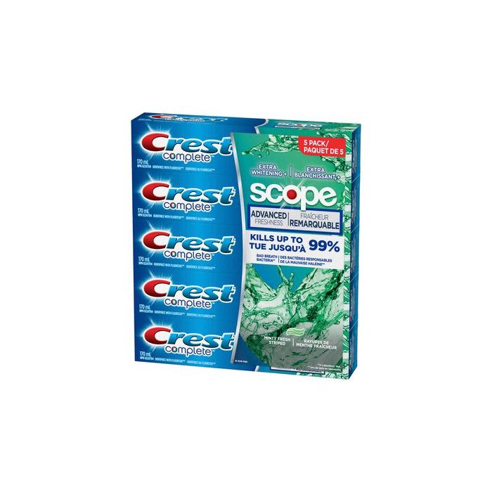 Crest Complete Extra Whitening With Scope Toothpaste