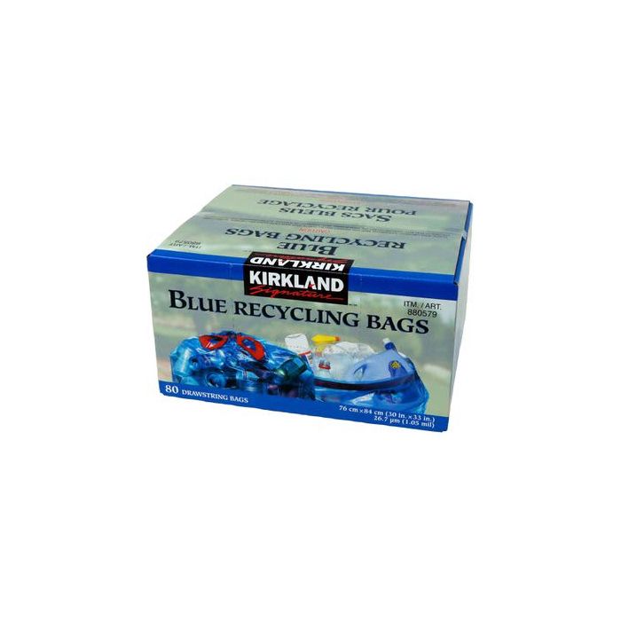 Kirkland Signature Blue Recycling Bags