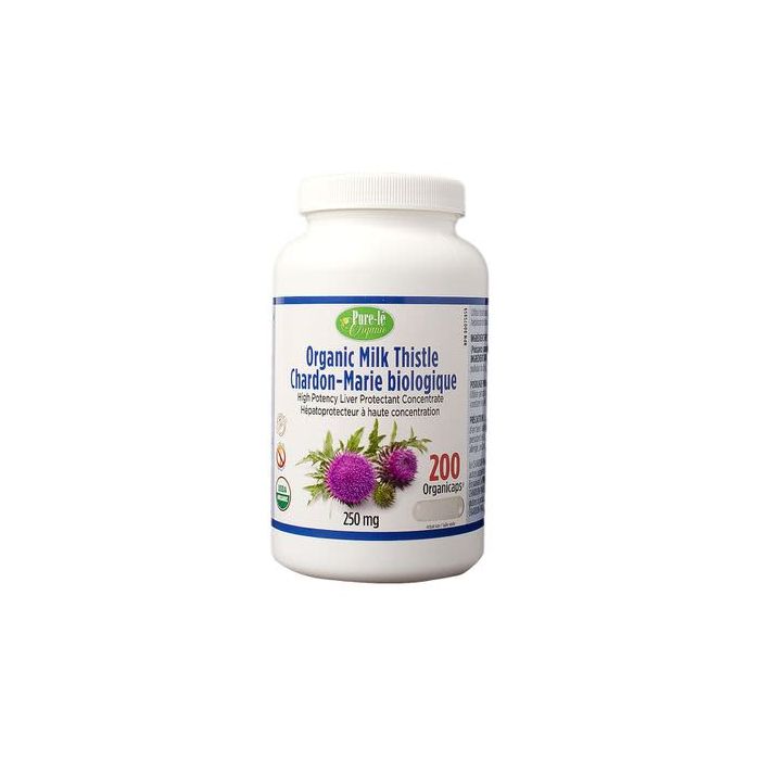 Pure-Le Certified Organic Milk Thistle Concentrate Organicap