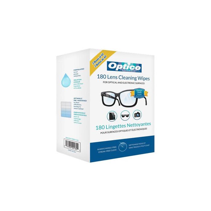 Optico Lens Cleaning Wipes