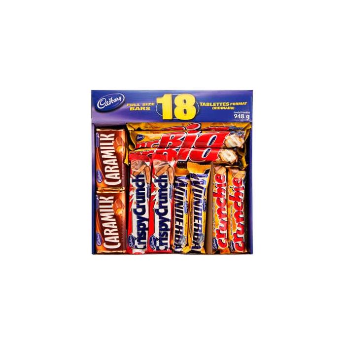 Cadbury Chocolate Bars Variety Pack