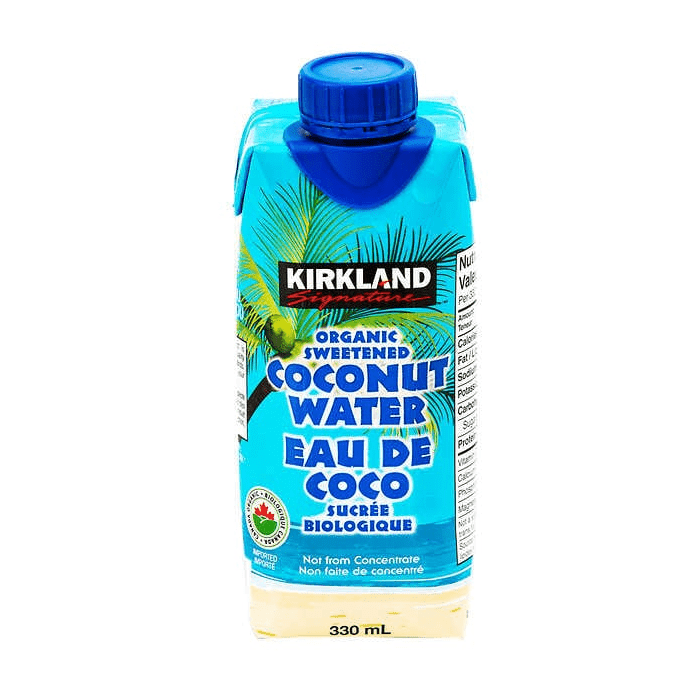 Kirkland Signature Organic Coconut Water 12 × 330 mL