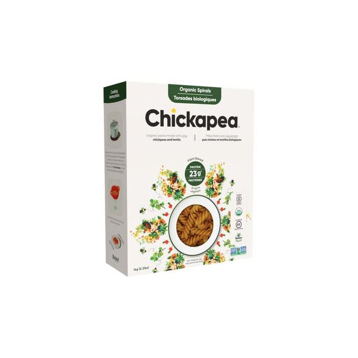 Chickapea Organic Spiral Pasta