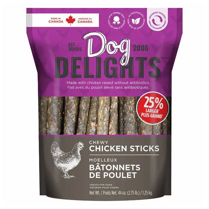 Dog Delights Chicken Sticks Dog Treats