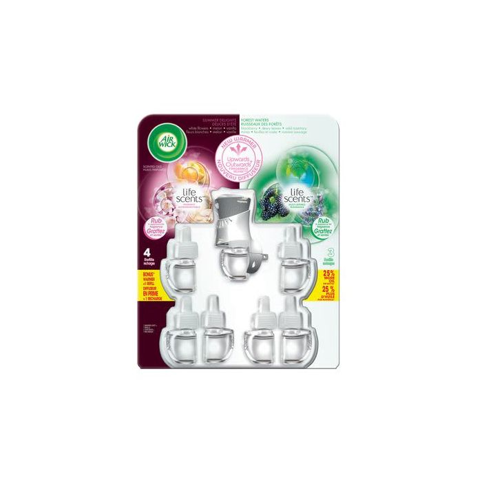 Air Wick Life Scents Scented Oil Plug-In Warmer Refills
