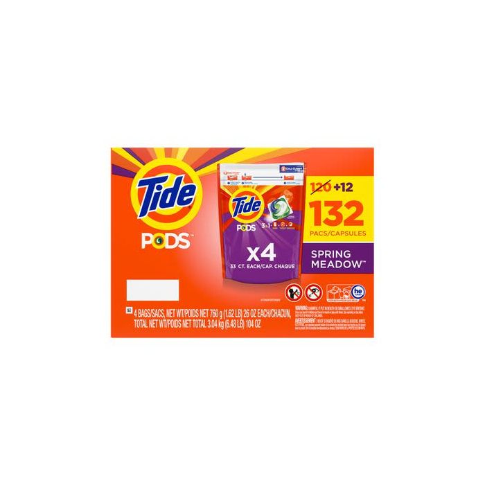 Tide PODS Spring Meadow Liquid Laundry Detergent