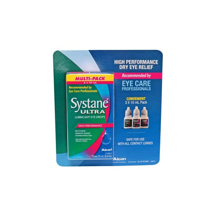 Systane Ultra Lubricant High Performance Eye Drops Bottles