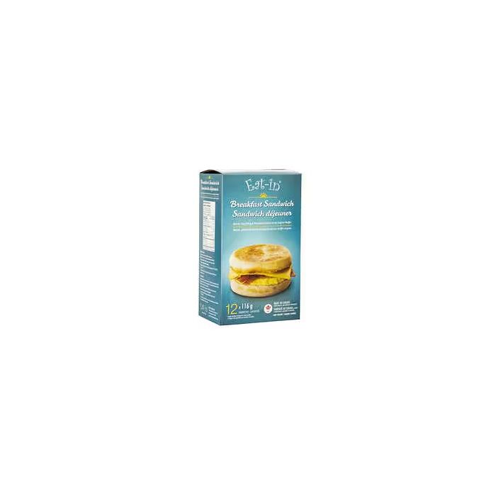 Eat In Bacon & Egg Muffin (12 x 116g)