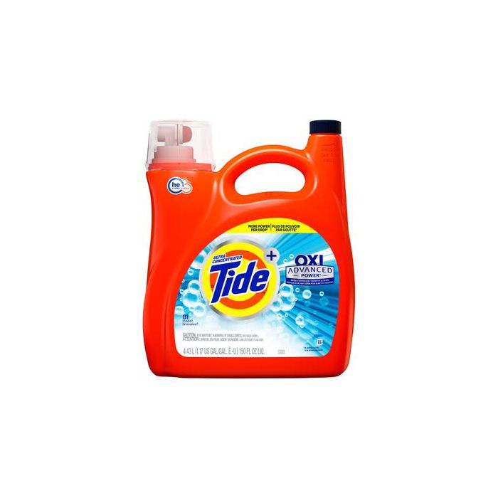 Tide OXI Advanced Power Plus Liquid Laundry Detergent