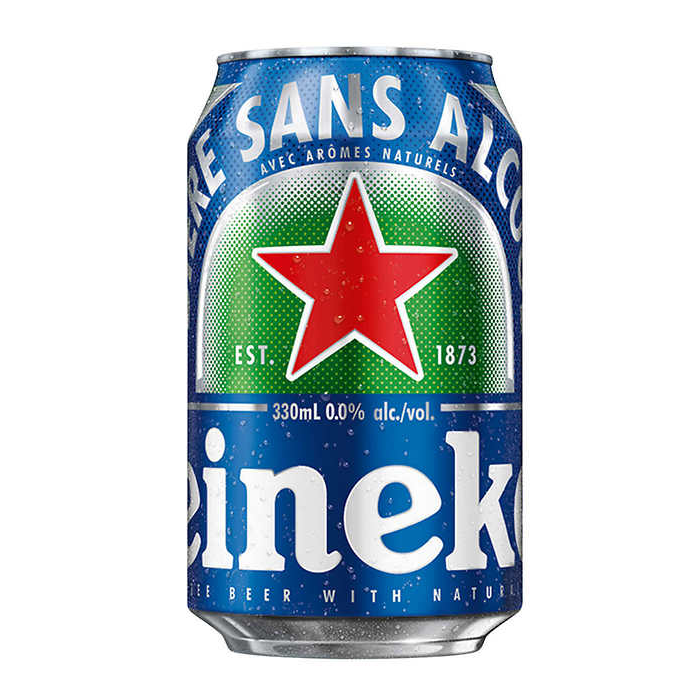 Heineken 0% Alcohol-free Beer 24 × 330 mL