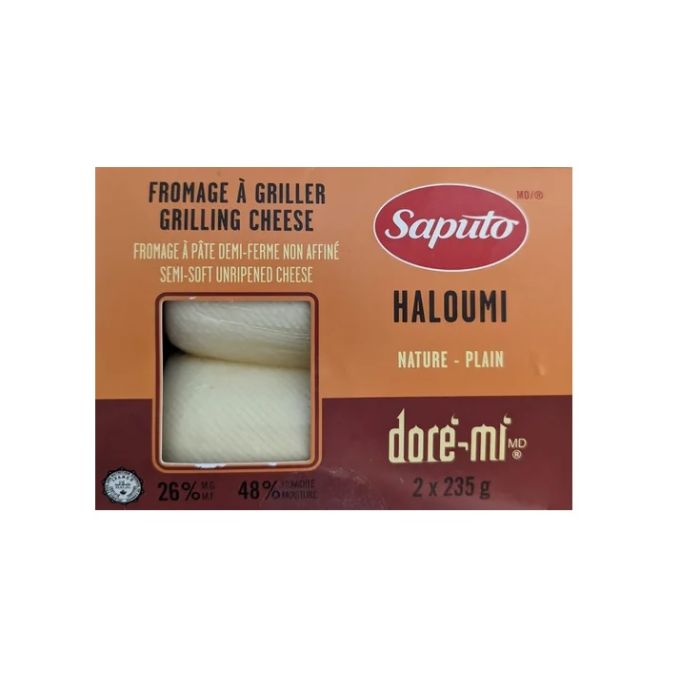 Saputo Plain Haloumi Cheese 2 x 235g
