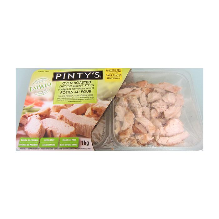 Pinty's Oven Roasted Chicken Breast Strips (1 KG)