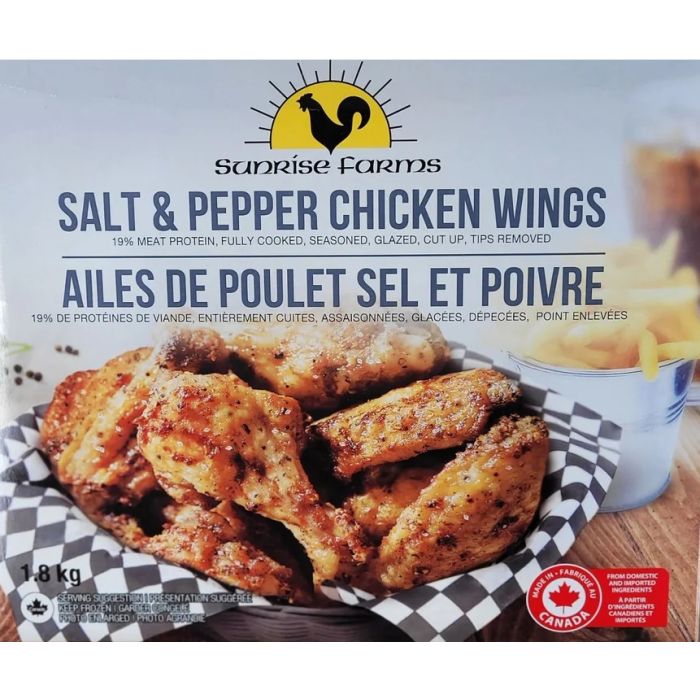 Sunrise Salt and Pepper Wings