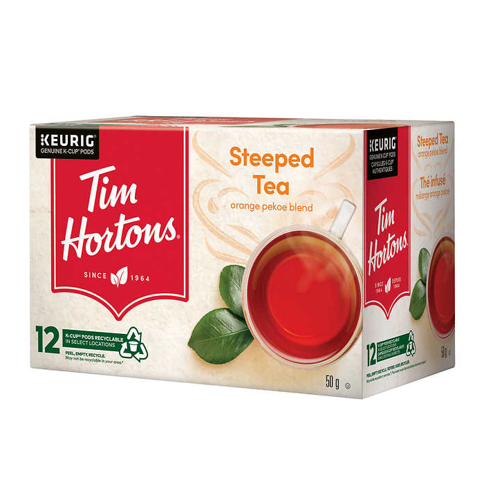 Tim Hortons Steeped Tea Single Serve K-Cup 72-count