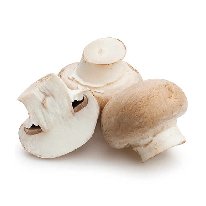 White mushrooms 5lb Box