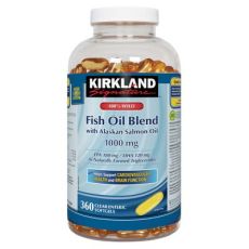 Kirkland Signature 100% Wild Fish Oil Blend Softgels