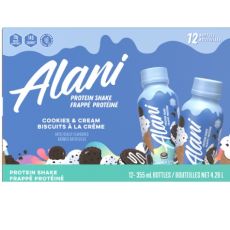 Alani Nu Protein Shake Cookies & Cream 12 × 355mL