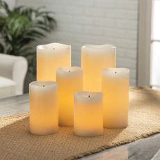 Gerson Glow Wick Color Changing LED Candle 6 piece