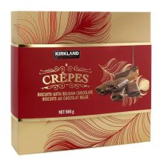 Kirkland Signature Crepes Biscuits With Belgian Chocolate