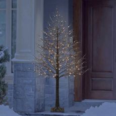 7 ft. LED Crystal-Iced Winter Tree