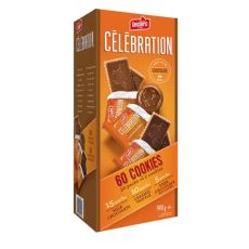 Leclerc Celebration Milk Chocolate Butter Cookies (Trio Pack)