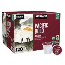 Kirkland Organic Pacific Bold Fair Trade 120 K-Cup Pods