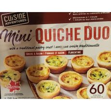 Cuisine Adventures Mini Quiche Assorted