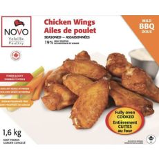 Novo Poultry Grilled Chicken WIngs 1.6KG
