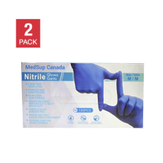 Nitrile Gloves - Medium - 2 packs x 100
