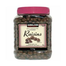 Kirkland Signature Milk Chocolate Covered Raisins