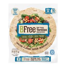 BFree High Protein Tortillas Pack of 12